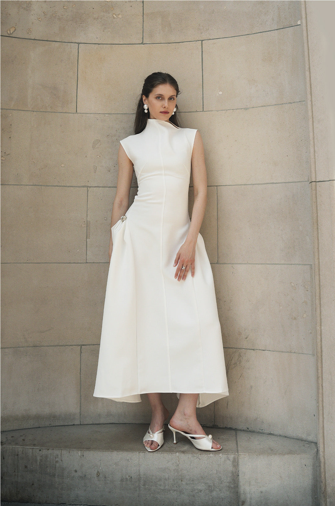 Paca Choker Sleeveless Maxi Dress bellabarnett