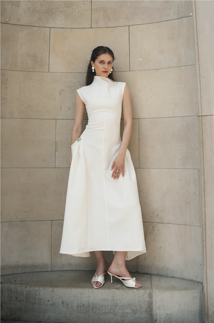 Paca Choker Sleeveless Maxi Dress bellabarnett